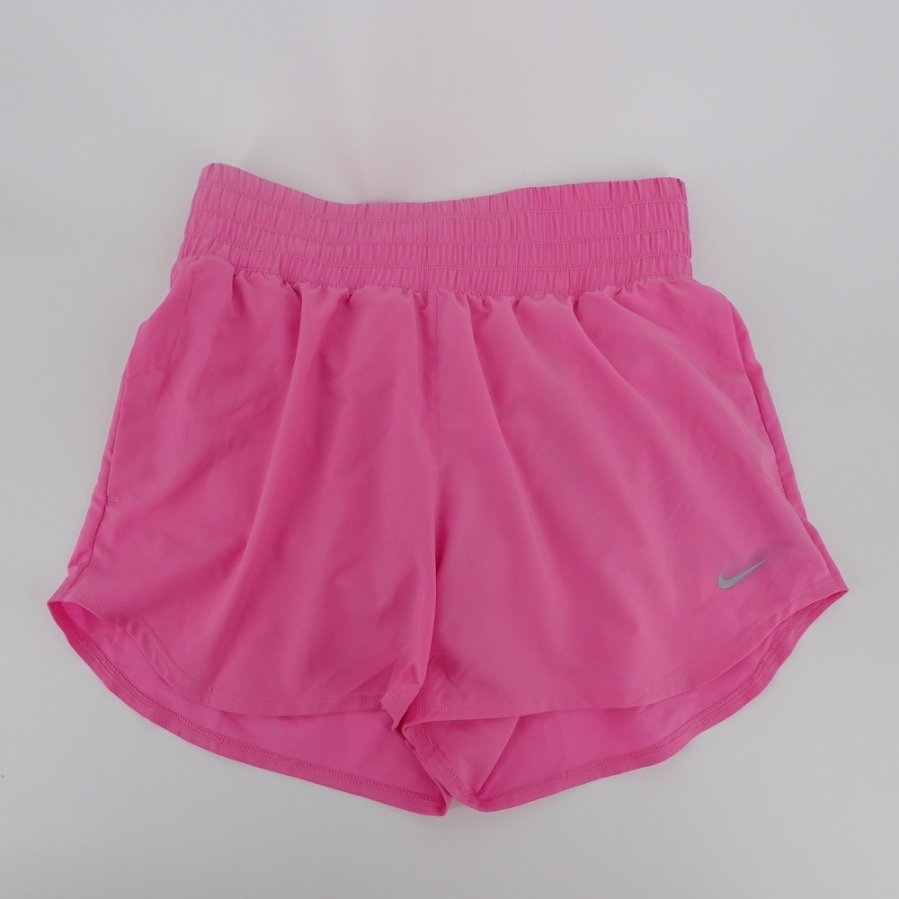 Nike Womens Dri-FIT Training Shorts Pink Loose Fit DX6642-675 Size Large NWT